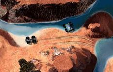 Racing-spil-med-quads-i-ørkenen