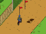Game-bike-race-in-the-schoolyard