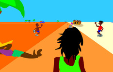 Racing-game-of-moped-akadalyai