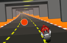 マウスを使ってバイクレースゲーム
